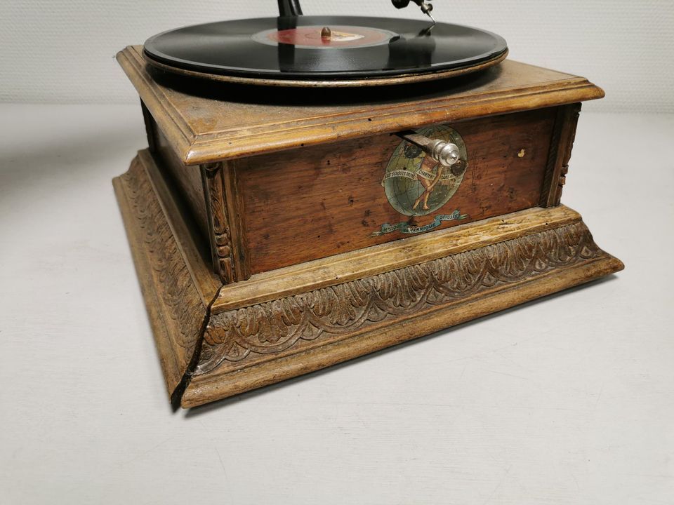 Gramophone à Pavillon - phonograph Pathéphone n°4 for 78 rpm record