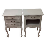 Pair of vintage bedside tables