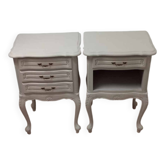 Pair of vintage bedside tables