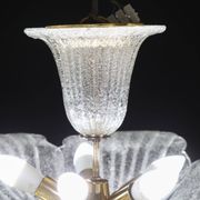 Honolulu, Midcentury Italian Murano Glass Pendant, 1970s
