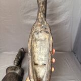 Ancient Pair Mask Helmet Dogon Bambara Mali Ceremony Ritual