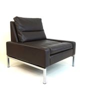 Fauteuil en cuir Wilkhahn Série 800 par Hans Peter Piel