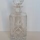Carafe whisky cristal taillé