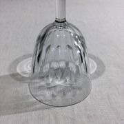 Baccarat – 12 white wine glasses in Baccarat Crystal Casino Model