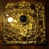 1970 glass wall light by Heinz Neuhaus