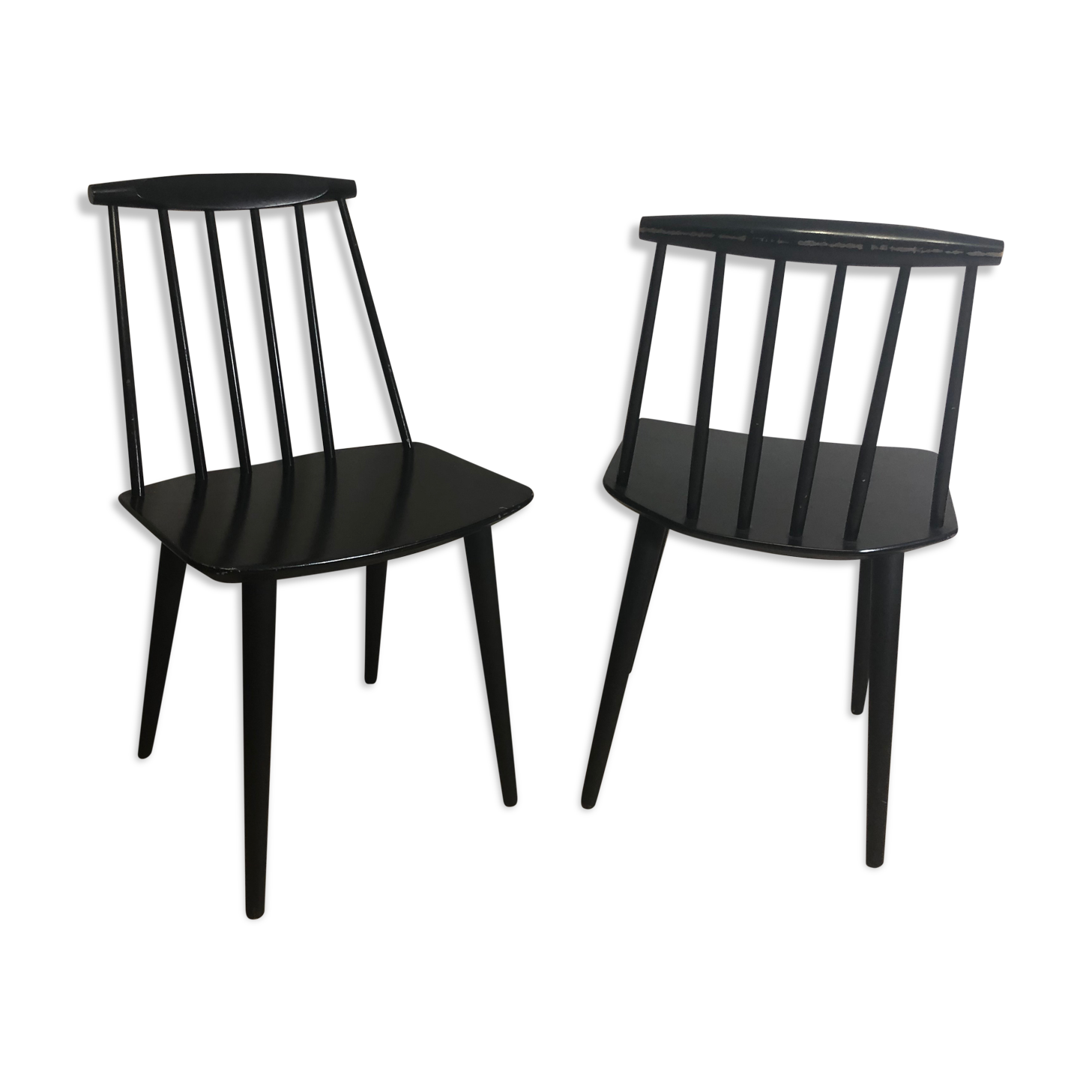 Scandinavian chairs model Stick Back