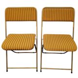 Pair of Lafuma folding chairs