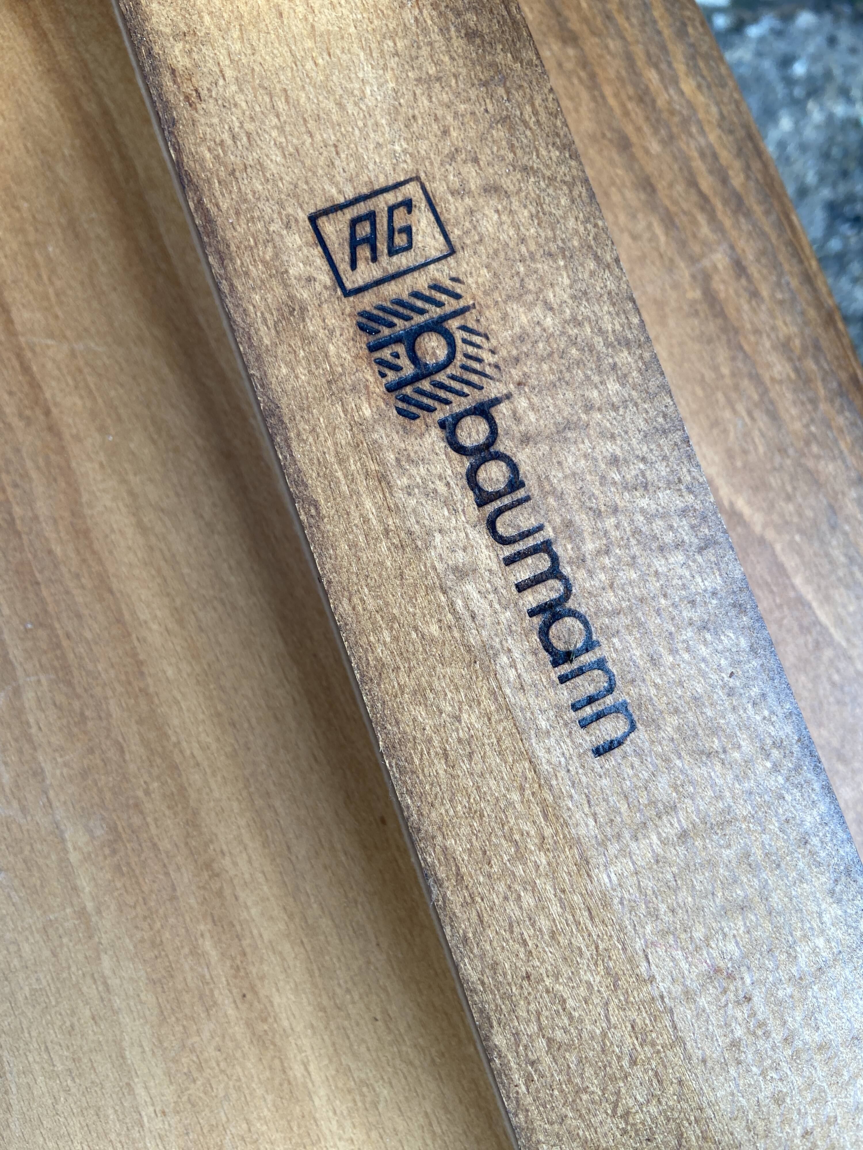 Set of 4 chairs vintage bistro Baumann tacoma 1960s