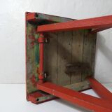 old folding wooden side table