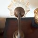 Lampe tulipe col de cygne en laiton