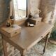 Coiffeuse Vintage en bois, entièrement restaurée
