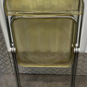 Suite de 3 chaises pliantes Plia par Giancarlo Piretti pour Castelli