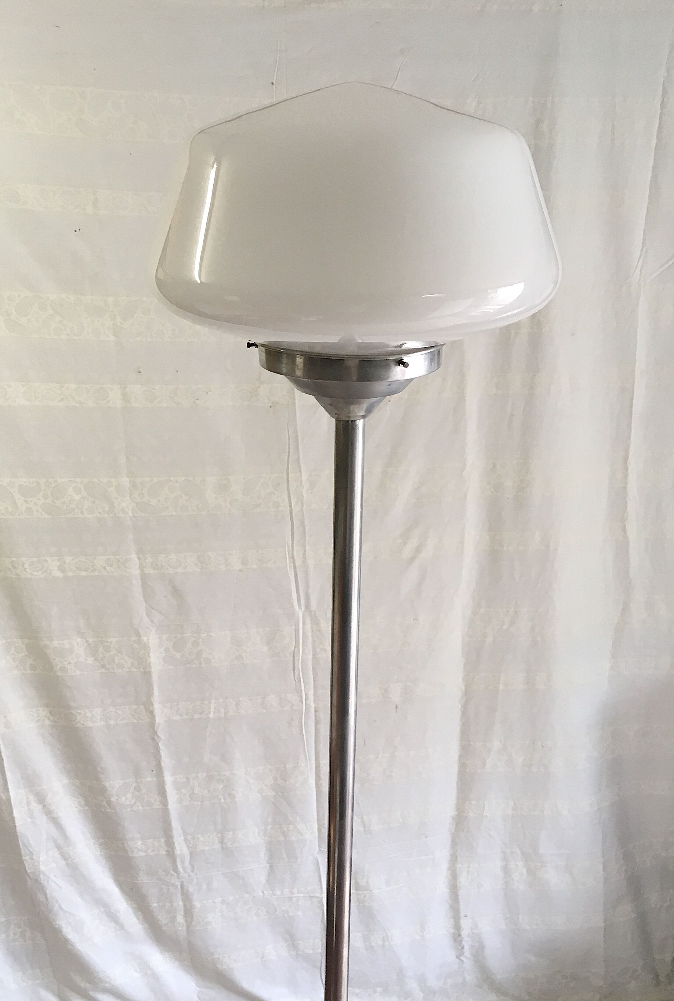 Floorlamp opaline, 50s