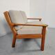 Canapé 2 places en teck Juul Kristensen pour Glostrup, Danemark 1960s