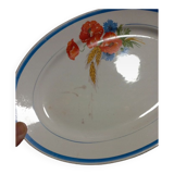 Plat en porcelaine opaque Salins