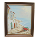 Tableau – Village bord de mer