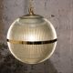 Globe holophane en laiton