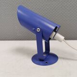 Small wall lamp in a delicate light blue colour from the Danish Lyfa 1980s