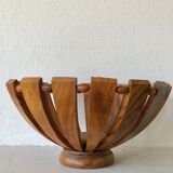 Wooden fruit basket