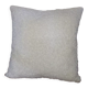 Off-white buckle cushion