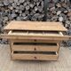 Renovated antique solid wood chest of drawers