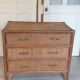 Commode en rotin