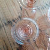 Set of 8 Rosaline wine glasses
