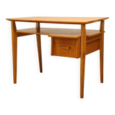 Bureau vintage de Roger Landault en chêne, 1950