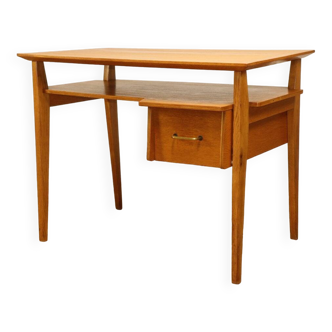 Bureau vintage de Roger Landault en chêne, 1950