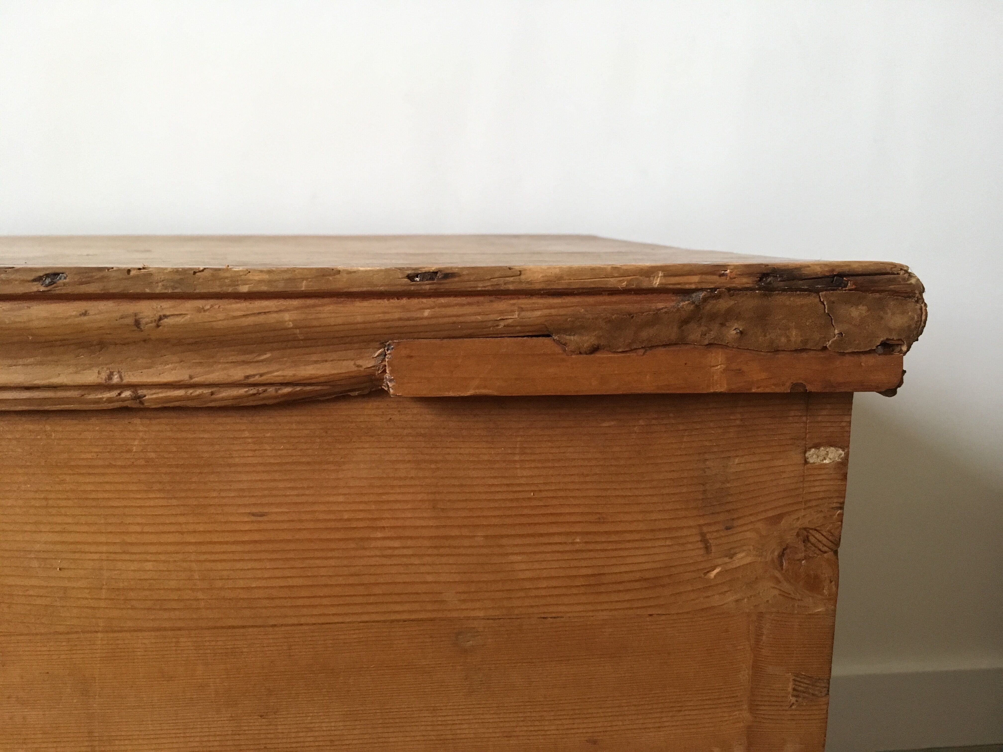 Old pine box