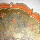 Round Florentine tray Ø 39 cm