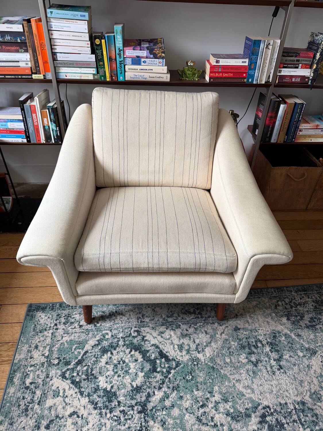 Vintage Danish teak sofa and armchair – 1960s