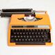 Revised Orange Silver Reed 100 Typewriter and New Ribbon 1977