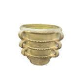 Terracotta pot cache patina bronze