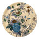 Set of 8 flat plates Mason's Belvedere flowers
