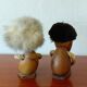 Teak figurines