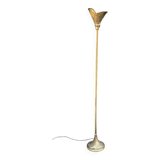Flower floor lamp bronze sculpture 70's 80's
