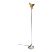 Flower floor lamp bronze sculpture 70's 80's