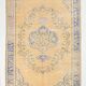 5x8 Pale Orange & Blue Classic Pattern Vintage Rug, 170x253Cm