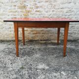 Oak table, formica top