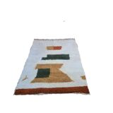 Handmade wool Berber rug 150 X 100 CM