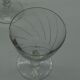4 verres à vin  ou eau en cristal gravé