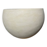 Pot XXL en Tadelakt blanc authentique