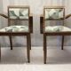 Paire de fauteuil Bridge