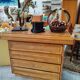 McGuire rattan and bamboo chest of drawers