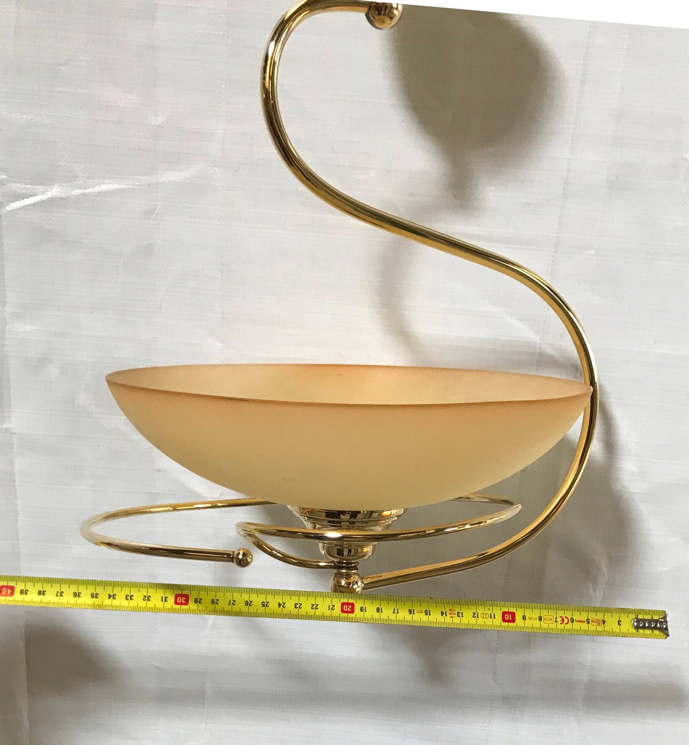 Suspension en verre C.V.L. modèle Cogolin