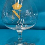 2 Napoleon baccarat glasses, original box