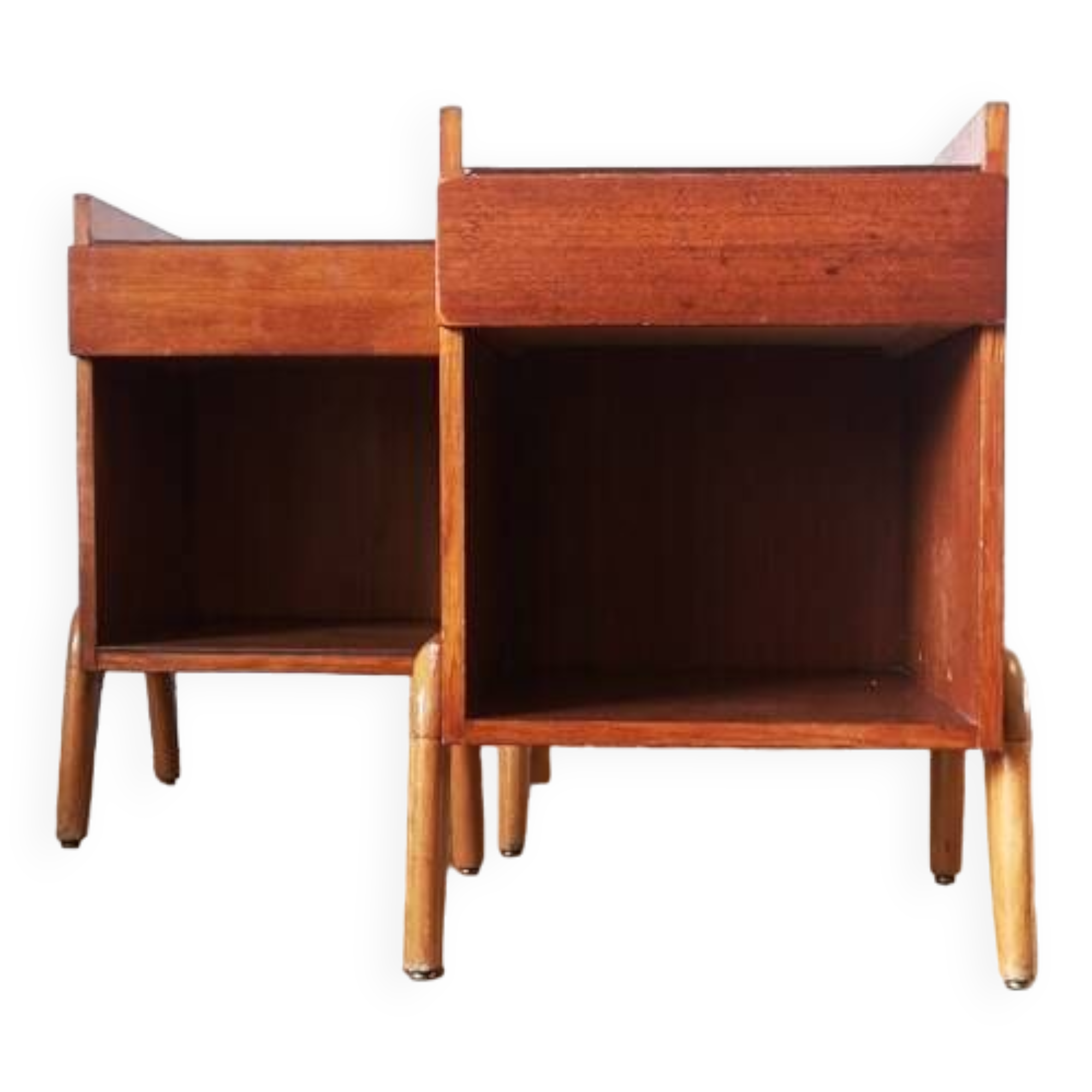 pair of bedside tables from the 1950s-1960s