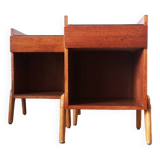 pair of bedside tables from the 1950s-1960s