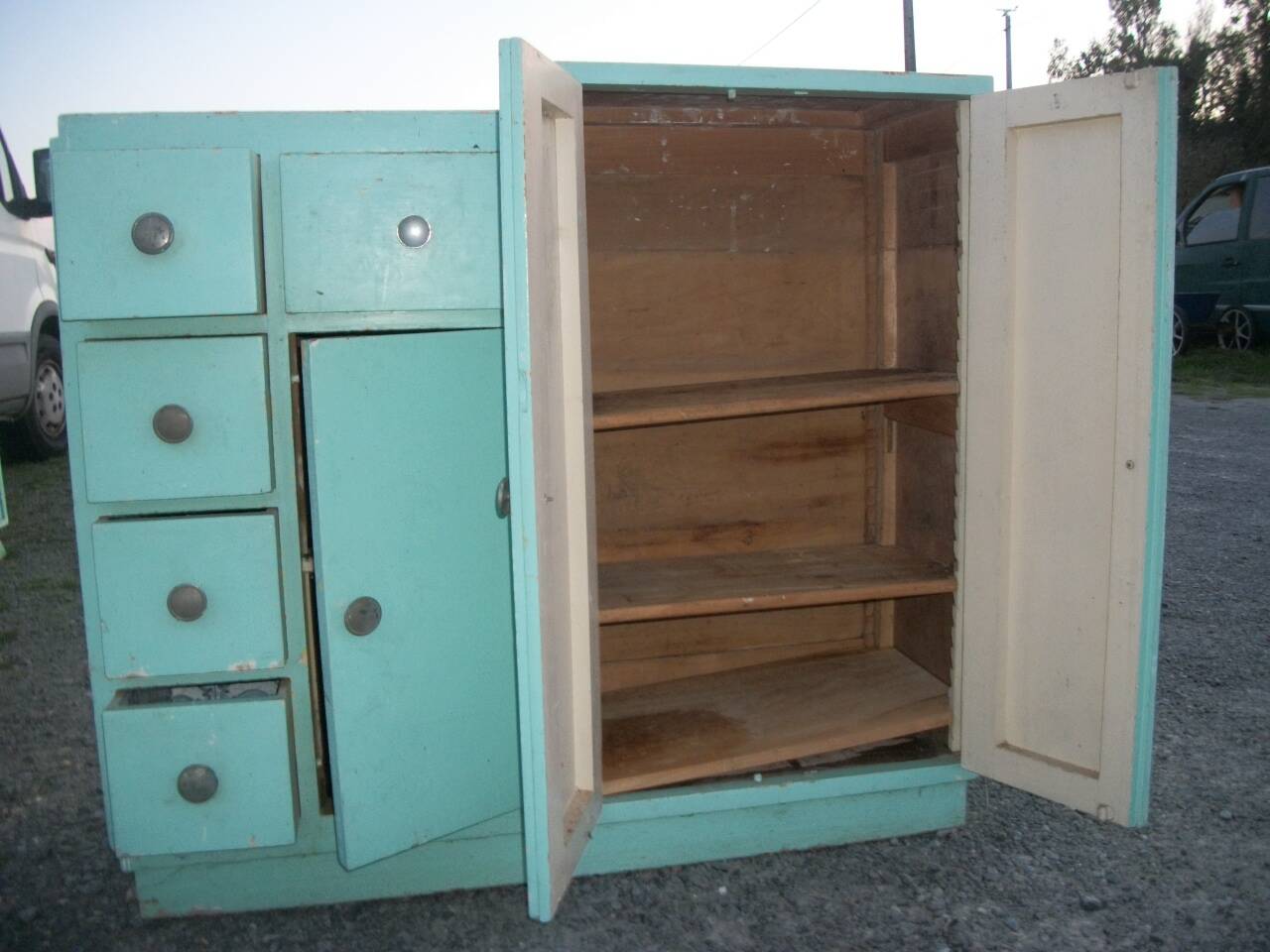 Commode - armoire asymétrique Parisienne